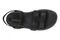 Vionic Solana Women's Adjustable Slide Platform Sandal - Black - Top