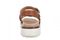 Vionic Solana Women's Adjustable Slide Platform Sandal - Tan - Back