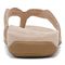 Vionic Bella Braid Women's Thong Orthotic Arch Support Sandal - Gold - Back