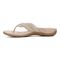 Vionic Bella Braid Women's Thong Orthotic Arch Support Sandal - Gold - Left Side