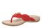 Vionic Bella Braid Women's Thong Orthotic Arch Support Sandal - Fruit Punch - Left angle
