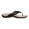 Vionic Bella Braid Women's Thong Orthotic Arch Support Sandal - Black - Right side