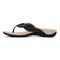 Vionic Bella Braid Women's Thong Orthotic Arch Support Sandal - Black - Left Side