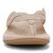 Vionic Bella Braid Women's Thong Orthotic Arch Support Sandal - Gold - Front