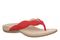 Vionic Bella Braid Women's Thong Orthotic Arch Support Sandal - Fruit Punch - Angle main