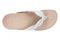 Vionic Bella Braid Women's Thong Orthotic Arch Support Sandal - White - Top