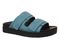 Vionic Riviera Women's Comfort Slide Sandal - Medium Denim - Angle main