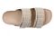 Vionic Riviera Women's Comfort Slide Sandal - Cream/gold - Top