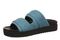 Vionic Riviera Women's Comfort Slide Sandal - Medium Denim - Left angle