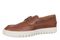 Vionic Uptown Boat Men's Slip On Loafer Comfort Shoe - Tan - Left angle
