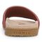 Vionic Evie Knit Women's Slide Arch Supportive Sandal - Withered Rose - Back