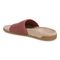 Vionic Evie Knit Women's Slide Arch Supportive Sandal - Withered Rose - Back angle