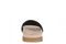 Vionic Evie Knit Women's Slide Arch Supportive Sandal - Black - Back