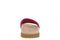 Vionic Evie Knit Women's Comfortable Supportive Slide Sandal - Dark Rose Violet - Back