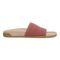 Vionic Evie Knit Women's Slide Arch Supportive Sandal - Withered Rose - Right side