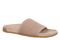 Vionic Evie Knit Women's Comfortable Supportive Slide Sandal - Rugby Tan/gold - Angle main