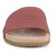 Vionic Evie Knit Women's Slide Arch Supportive Sandal - Withered Rose - Front