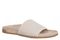 Vionic Evie Knit Women's Slide Arch Supportive Sandal - Cream - Angle main