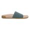 Vionic Evie Knit Women's Slide Arch Supportive Sandal - Bodega Blue - Right side