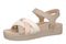 Vionic Rosa Women's Platform Slide Sandal - Cobblestone Multi - Left angle