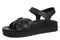 Vionic Rosa Women's Platform Slide Sandal - Black - Left angle