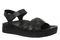 Vionic Rosa Women's Platform Slide Sandal - Black - Angle main