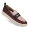 Vionic Uptown Resort Women's Slip-On Loafer Moc Casual Shoes - Cherry Jubilee Multi - Image