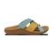 Gravity Defyer Women's Lynor Sandal - Gold/Blue - side view