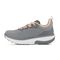 Gravity Defyer Women's GDEFY HybridEx Athletic Shoes - Gray/Peach - side view 2