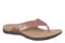 Vionic Shona Women's Supportive Sandal Flip Flops - Rose Gold - Angle main