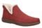 Vionic Sinclair Women's Orthotic Boot Slipper - Syrah Red - Angle main