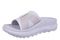 Vionic Rebound Unisex Recovery Slide Sandals - Comfort & Support - Hydrangea Purple - Left angle