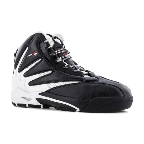 Reebok Men's RB9402 Black and White The Blast Work Composite Toe Athletic - Black - angle main