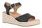 Vionic Sable Women's Platform Wedge Sandal  - Black - Angle main