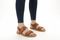 Vionic Cassidy Women's Adjustable Strap Sandal - Tan Napa - Lifestyle