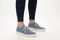 Vionic Callie Womens Loafer Slip On Hybrid Oxford - Women's Comfortable Hybrid Loafer - Light Denim - Lifestyle