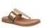 Vionic Emma Women's Thong Sandal with Arch Support - Gold - Angle main