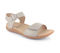 Strive Bay Women's Supportive Comfort Sandal - Beige - Angle