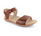 Strive Bay Women's Supportive Comfort Sandal - Tan - Angle