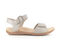 Strive Bay Women's Supportive Comfort Sandal - Beige - Side