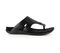 Strive Beach Women's Supportive Toe-Post Sandal - Black - Side