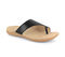 Strive Capri III Women's Supportive Sandal - Black - Angle