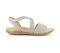 Strive Coral Women's Elegant Summer Sandal -  Coral Latte Lateral Beige