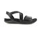 Strive Coral Women's Elegant Summer Sandal - Black - Side