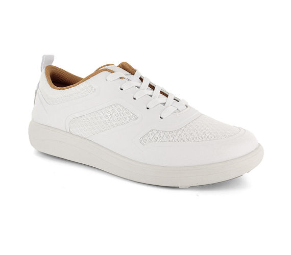 Strive Dash Women's Comfort Sneaker - White - Angle