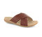 Strive Fresh Women\'s Comfort Slide Sandal - Tan - Angle