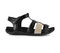 Strive Penelope Women's Elegant Comfort Sandal -  Penelope Black Lateral