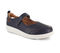 Strive Skip Women\'s Supportive Mary Jane Pump - Denim - Angle