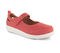Strive Skip Women\'s Supportive Mary Jane Pump - Sunset Coral - Angle