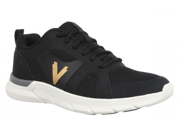 Vionic Walk Paloma womens Athletic Walking Shoe - Black - Angle main